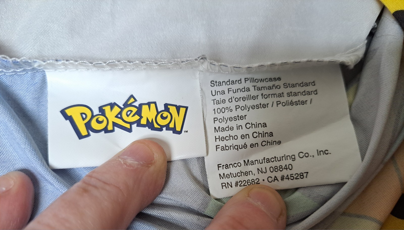 Pokemon And Friends Standard Size Pillowcase