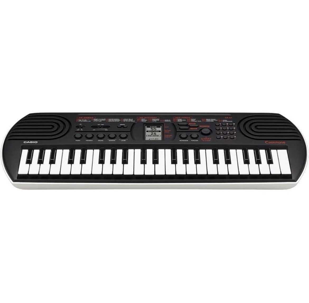 Casio Casiotone 44-Mini-Key Keyboard 100 Tones 50 Rhythms