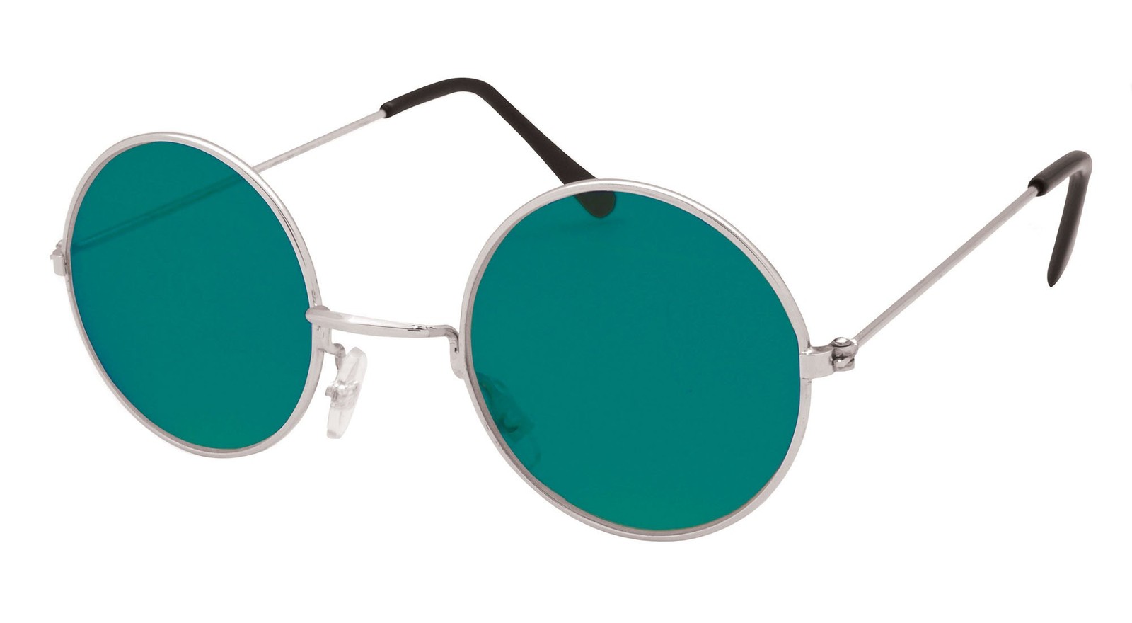 Bristol Novelty Unisex Brille im 60er-Jahre-Stil, für Erwachsene One Size Green