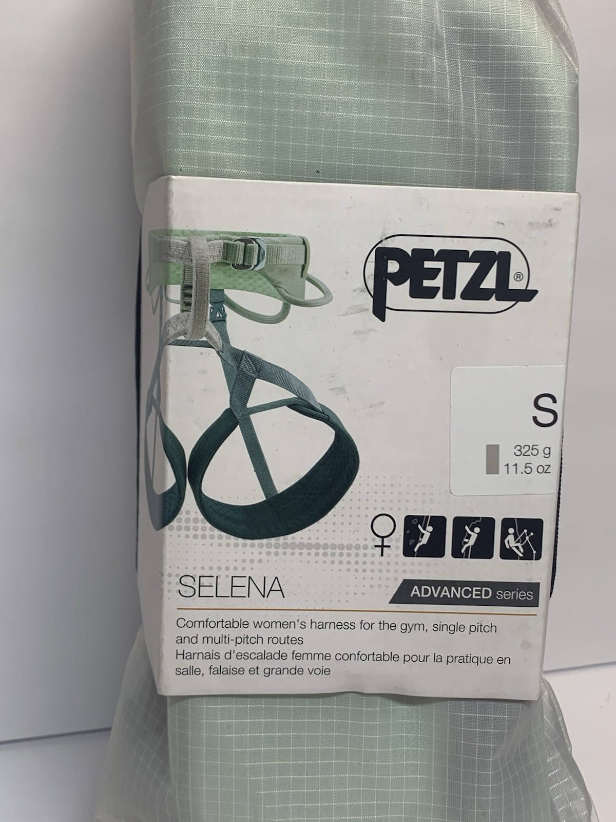 New PETZL Selena Climbing Harness ~ Mountain Bouldering Wall Gym, Women's SMALL