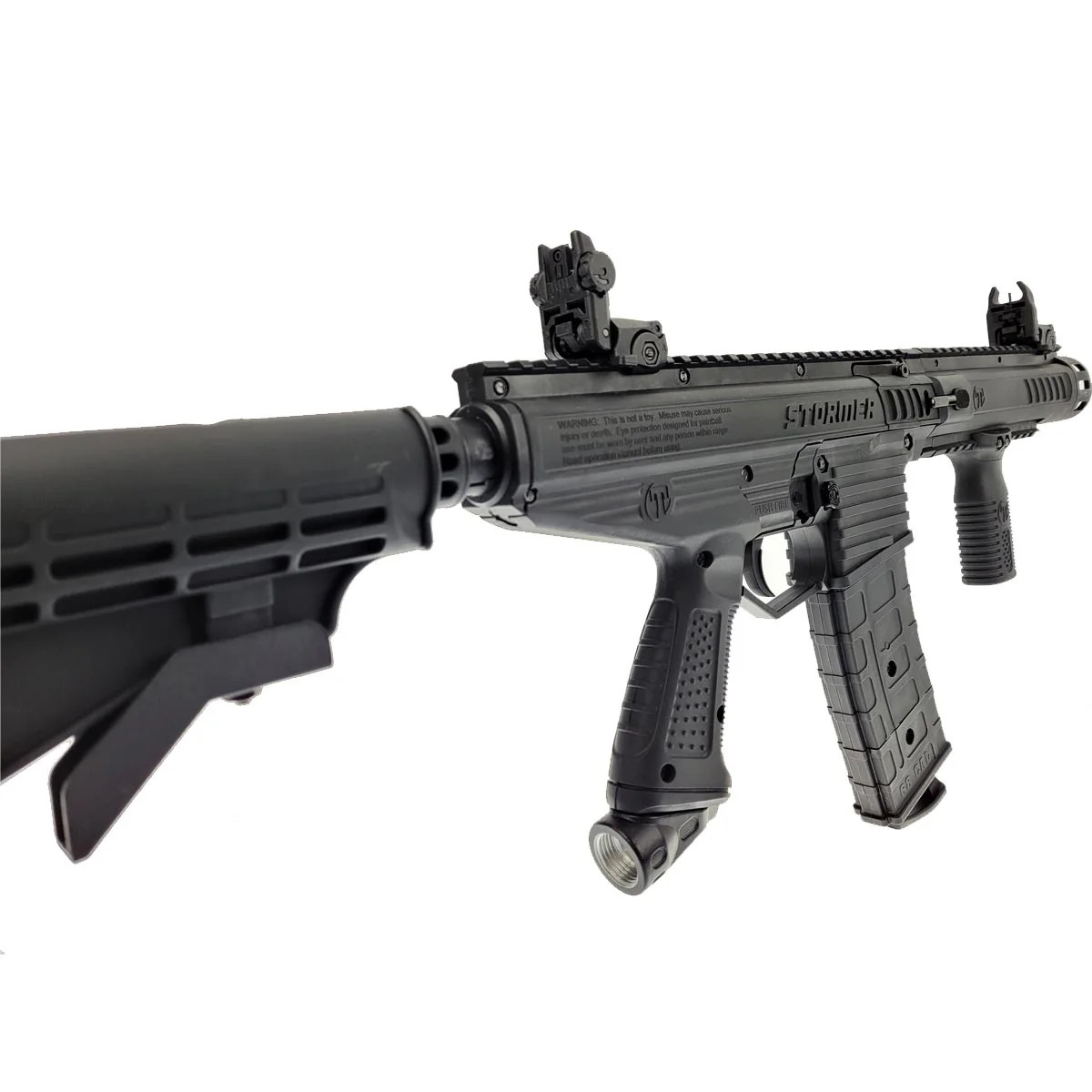 Tippmann Stormer Elite Dual Feed Paintball Marker Black