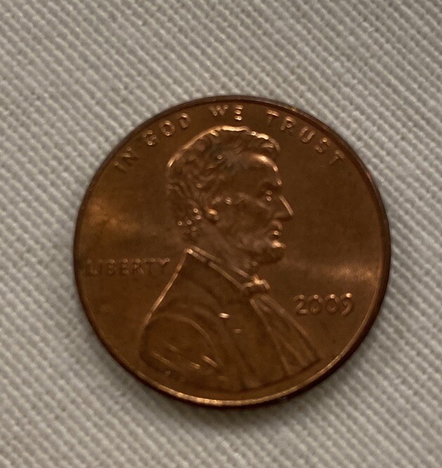 2009 Lincoln Log Cabin Penny RARE