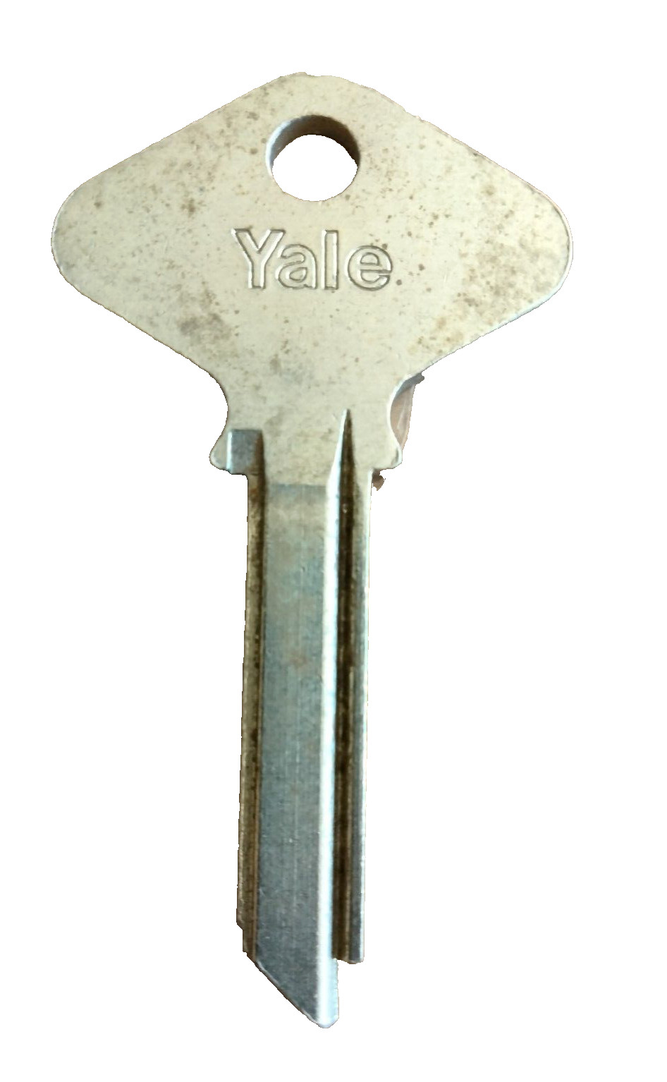YALE CONTROL Blank Brass Key Vintage NOS (new old stock) 2 1/2" marked ZD
