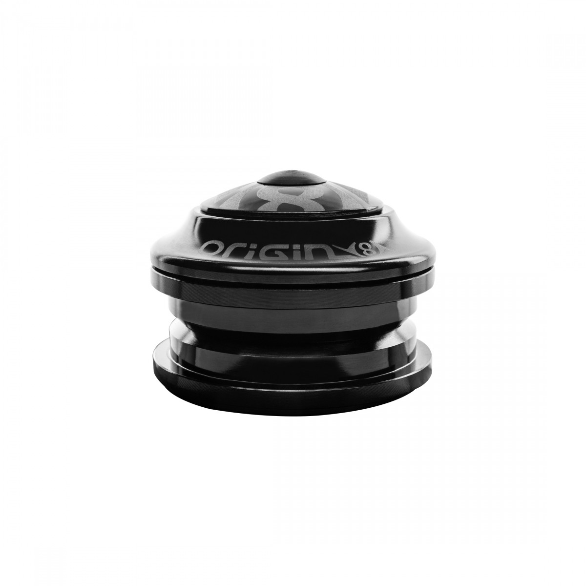 Origin8 Twistr Semi-Integrated Black ZS44/28.6-30mm Headset with Sealed Bearings