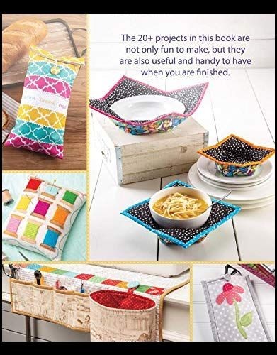 WEEKEND SEWING Pattern Book ~ 20 Projects ~ Potholders, Table Runner, Coasters +