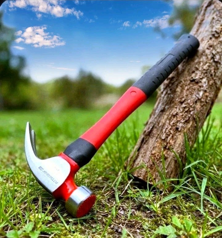 PITTSBURGH PRO 21 oz. Fiberglass Framing Hammer