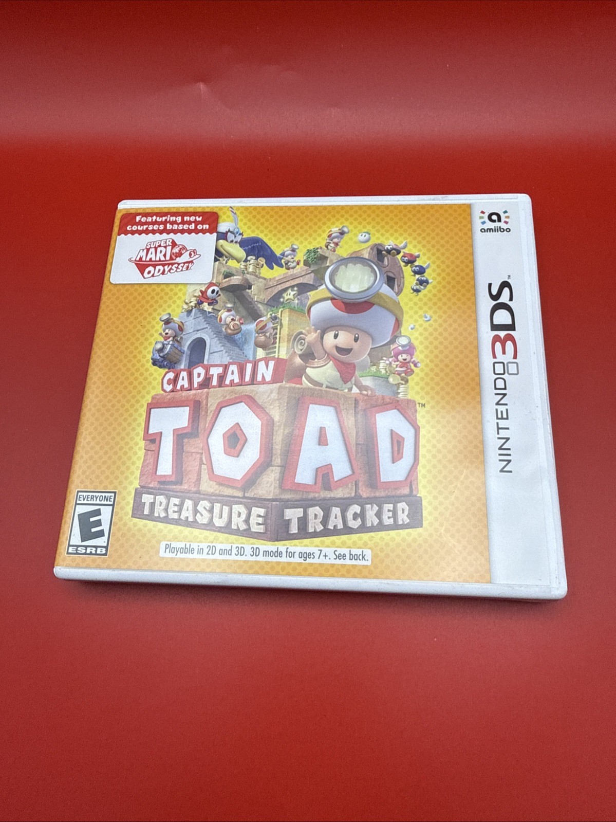 Captain Toad: Treasure Tracker (Nintendo 3DS, 2018) Case Only, NO GAME