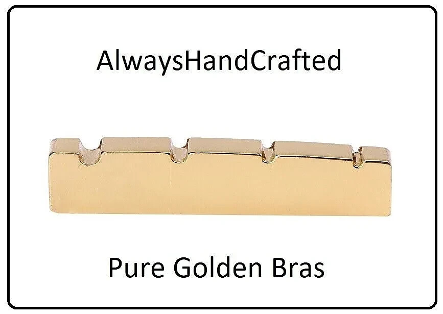AxeMasters 43mm Brass Nut for RICKENBACKER 4000 Series Bass - Drop-In Upgrade
