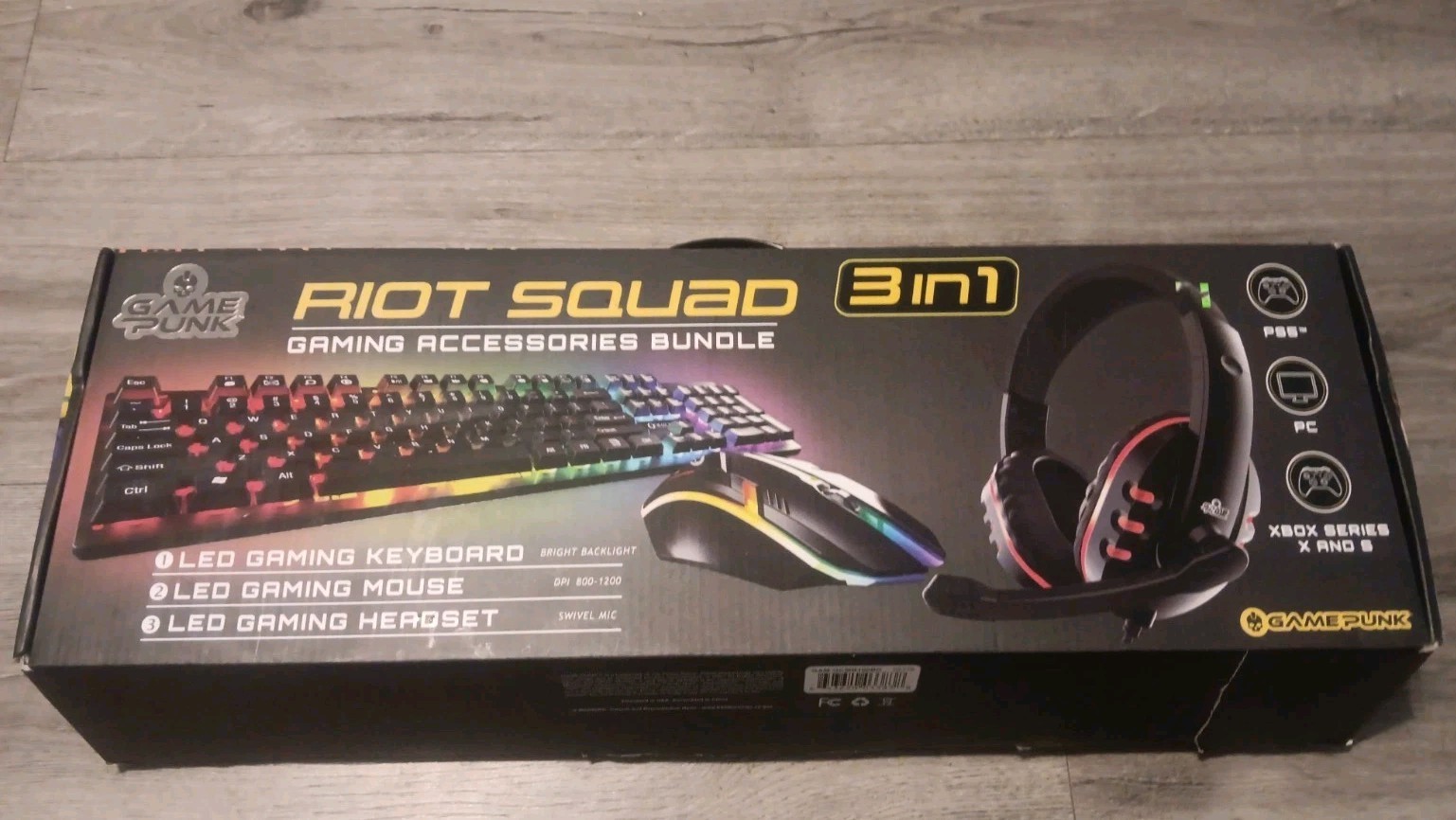 Game Punk Riot Squad Gaming Keyboard Keyboard Only