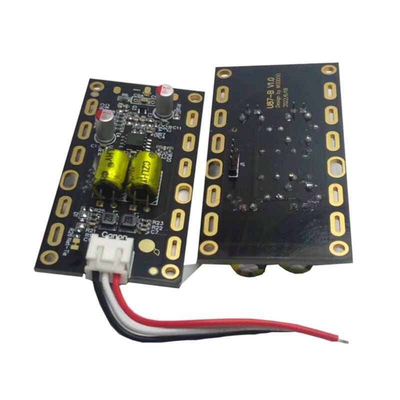 Microphone Transmitter Surveillance-Circuit Board Module For Diaphragm Condenser