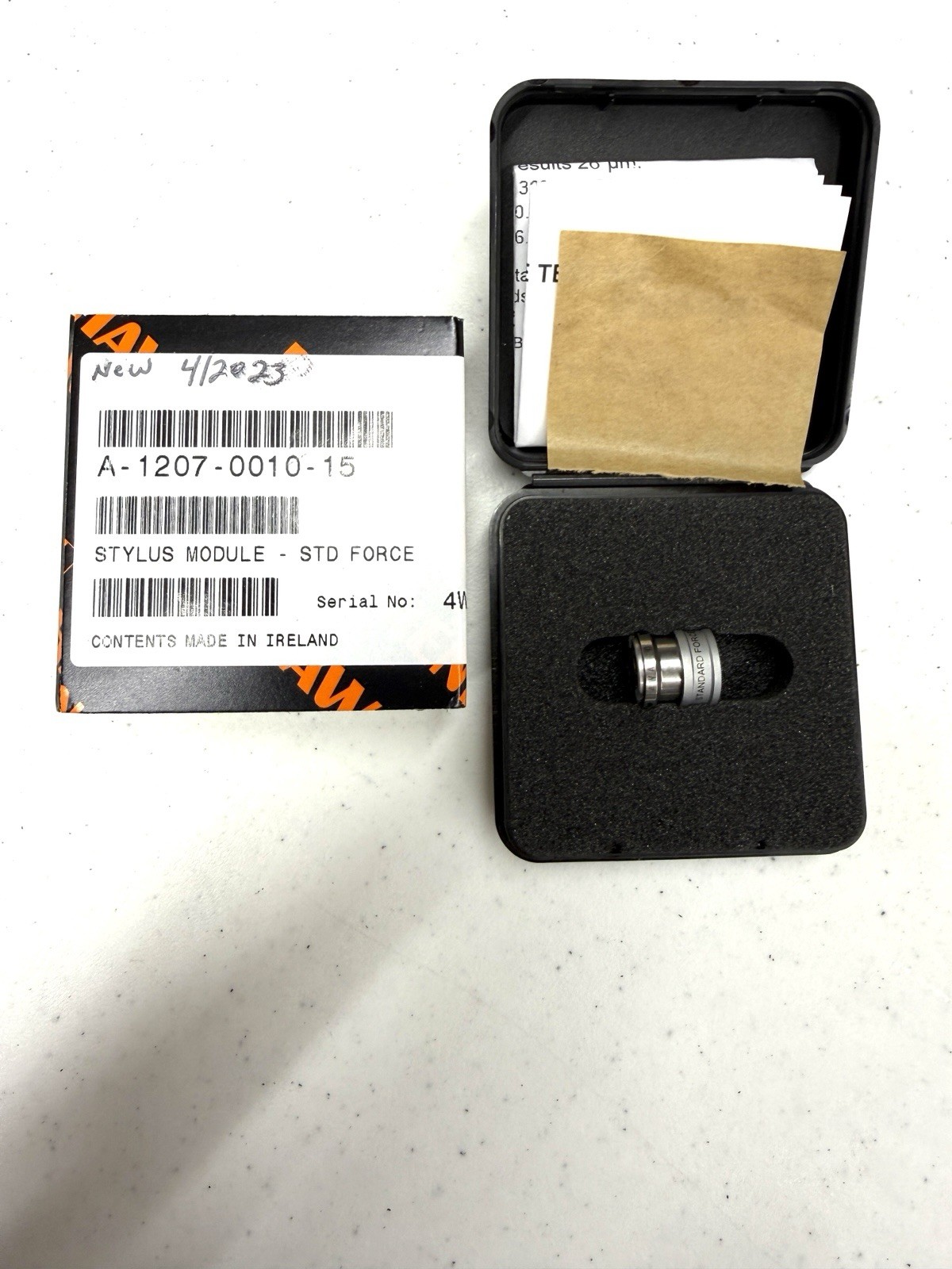Renishaw A-1207-0010-15 Standard Force Probe Stylus Module- Brand New s/n 4WAL70