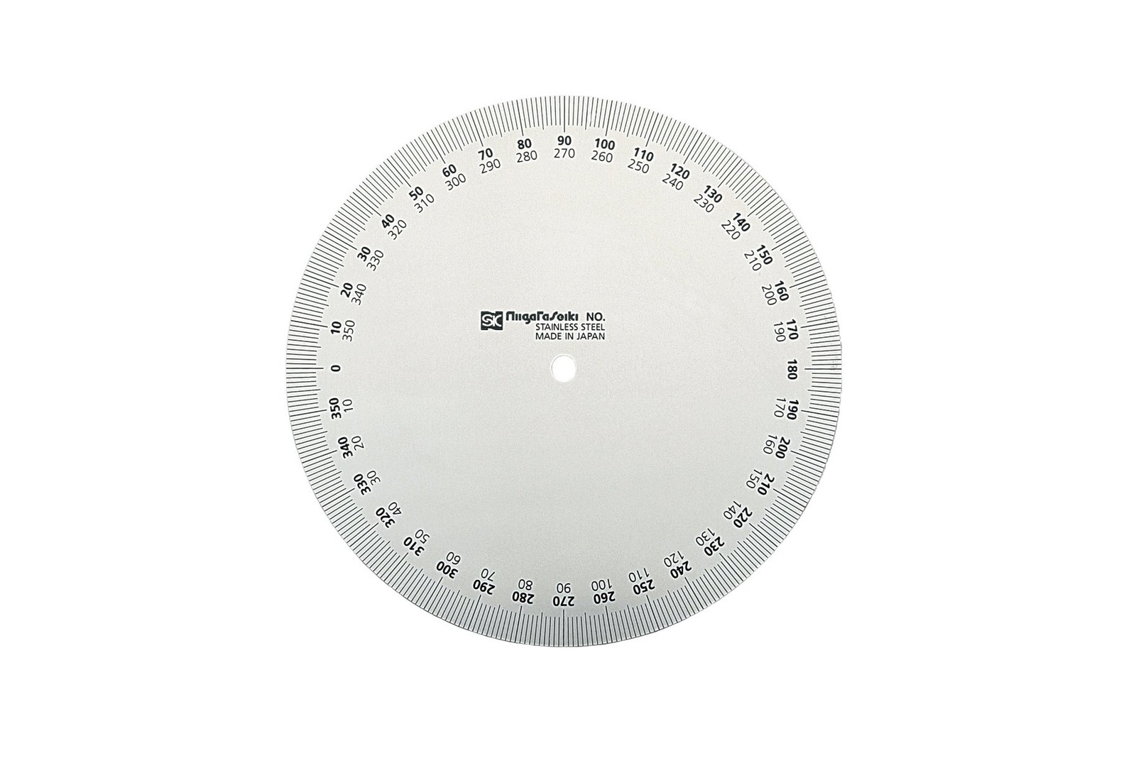 Niigata Seiki SK PRT193-200 Protractor No.193-200 Stainless Measuring Japan NEW
