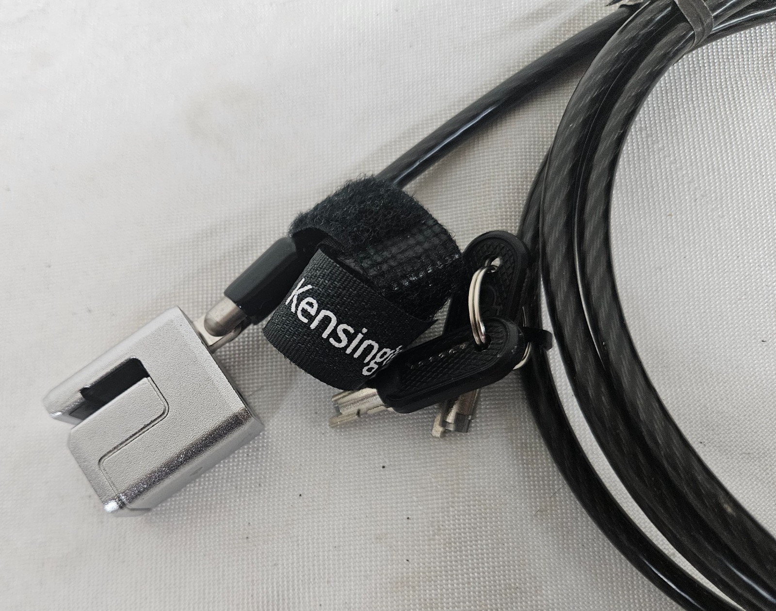 KENSINGTON Laptop Computer Lock Anti Theft Lock w 2 Keys