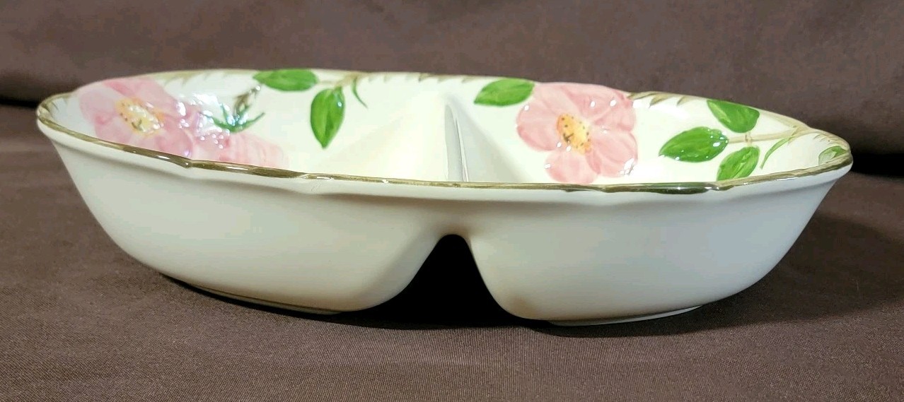 Franciscan Desert Rose Divided Serving Dish 11"