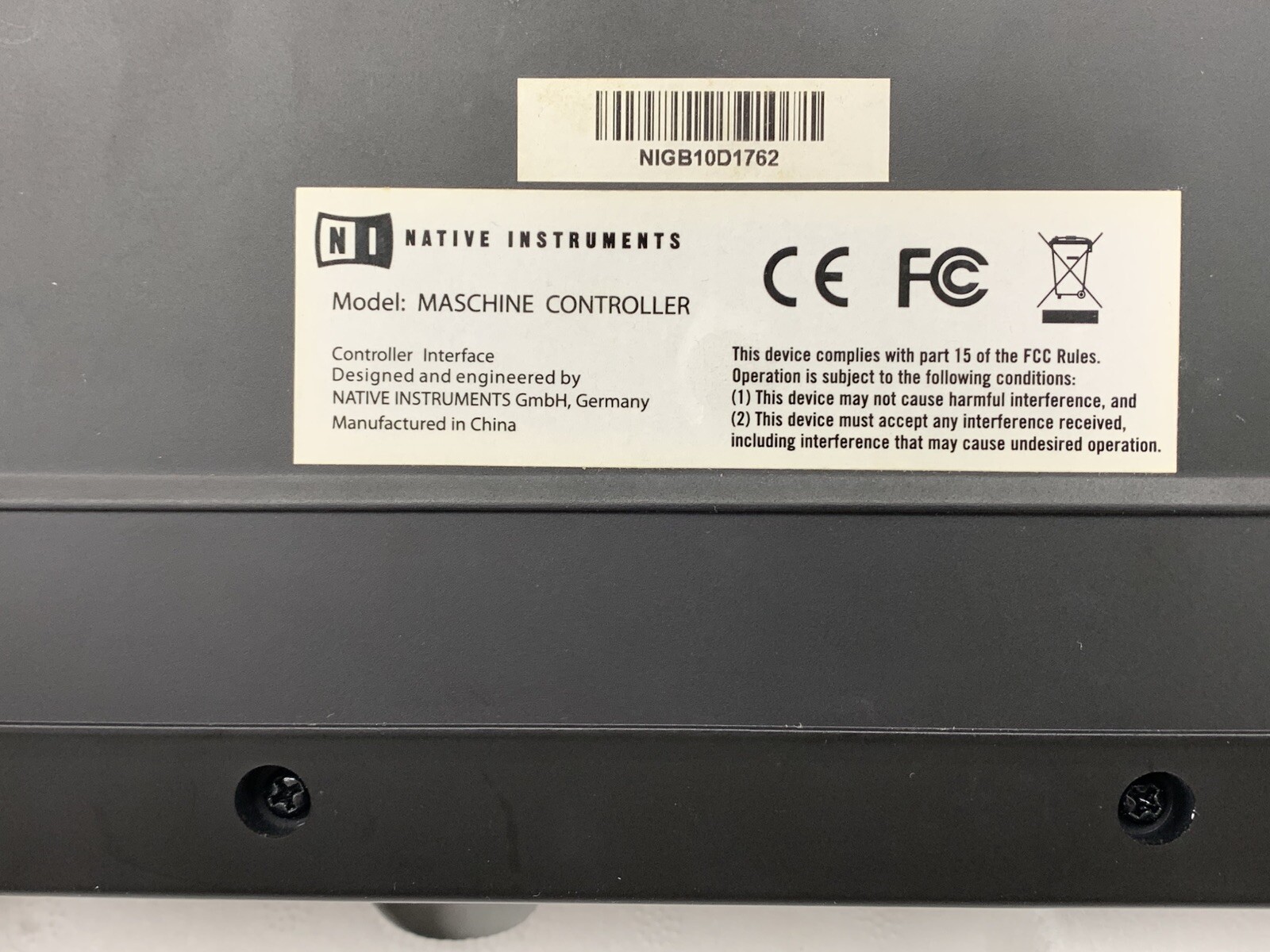 Maschine groove production studio N1