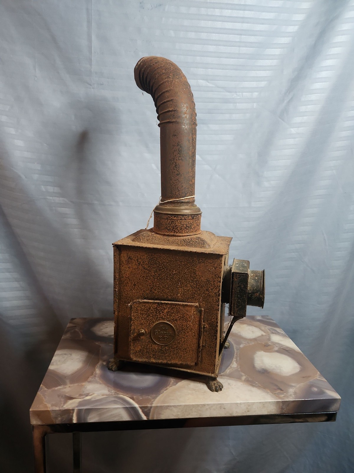 Ernst Plank Magic Lantern Oil Lamp Projector 1880s Antoque