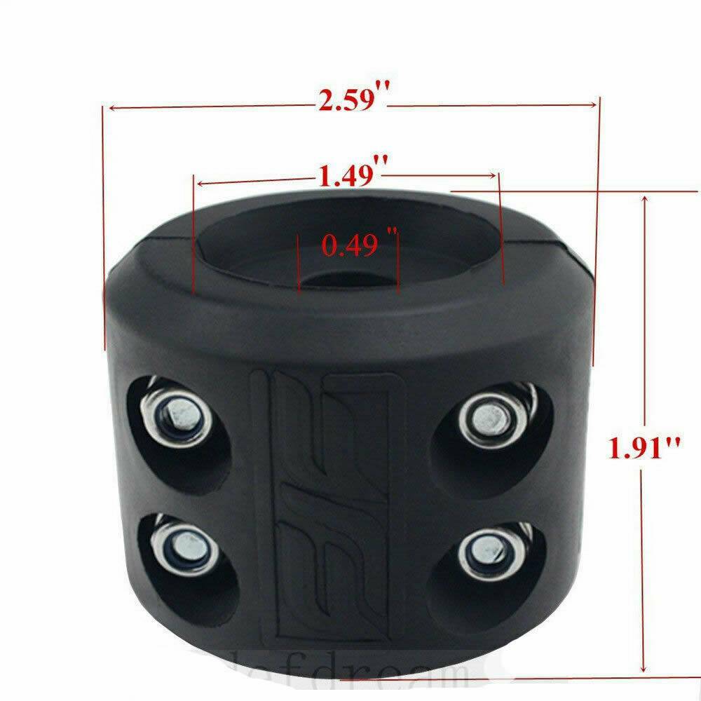 For KFI ATV Winch Cable Hook Stop Stopper Rubber Cushion