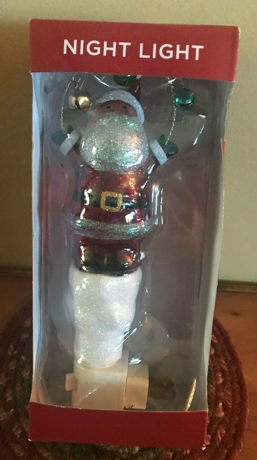 New in Box Santa Night Light