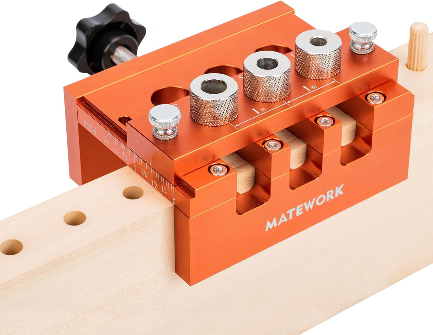 Dowel Jig, Drill Guide for Straight Holes Doweling Jig for Wood | Woodworking To