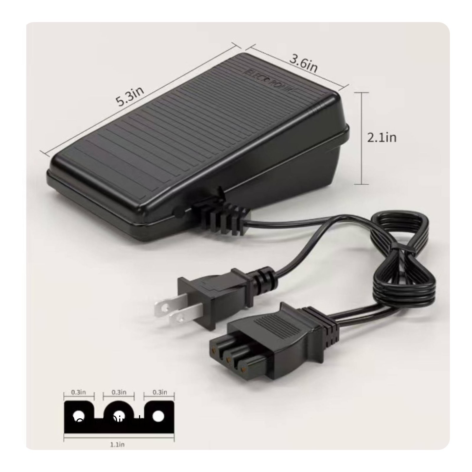 Sewing Machine Foot Pedal Replacement Part Machine Foot Controller Easy to Use