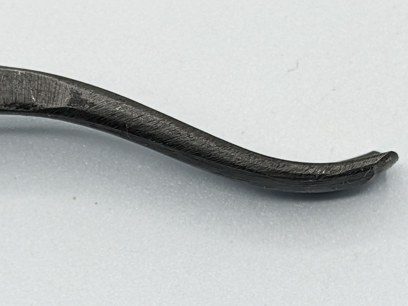 19th‑century S.J. Addis hook carving knife, pattern No. 27