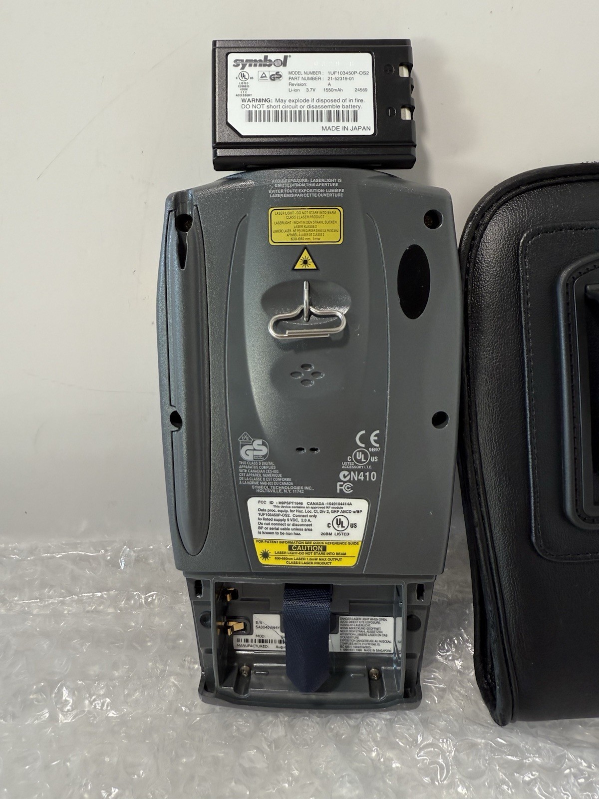 Symbol Palm Powered N410 Barcode Scanner Untested. Great Condition.