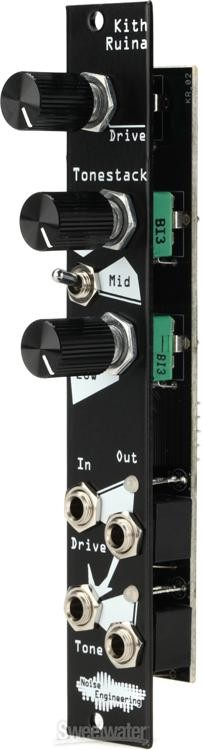 Noise Engineering Kith Ruina Drive Circuit and EQ Eurorack Module - Black