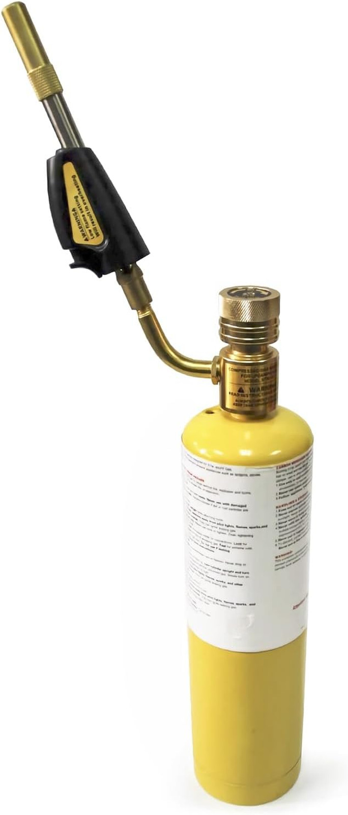 QWORK Torch Swirl Tips, 2 Pack, Compatible with Map-Pro/Lp Gas, Self Lighting, G