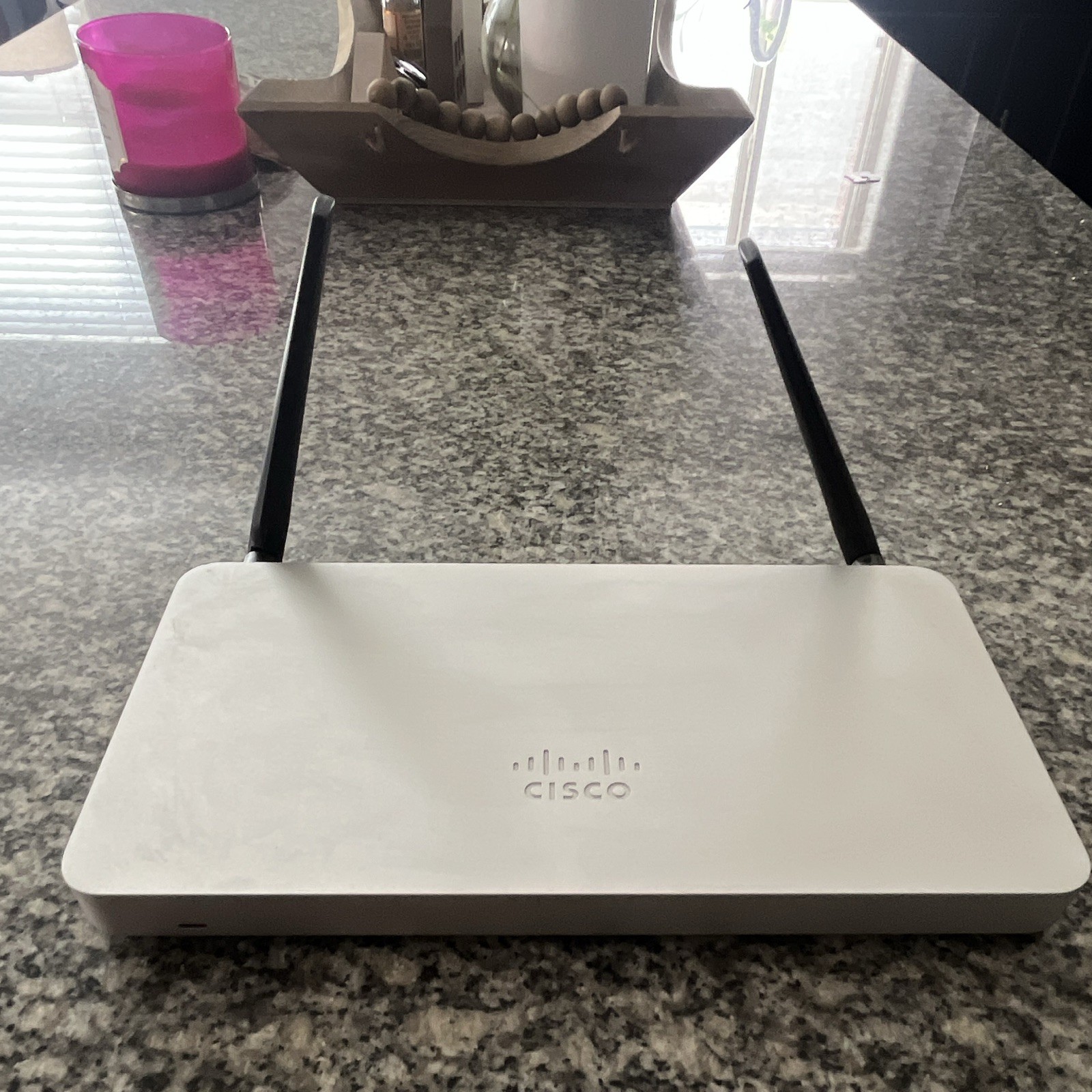 Cisco Meraki MX68CW Firewall/VPN Hardware Appliance w/ Antennas & Power Adapter