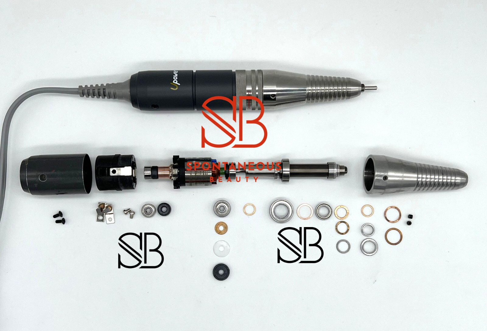 Super UP200/UP200 Nail Drill - Bearings, Motor Cord, Carbon Brushes and etc.