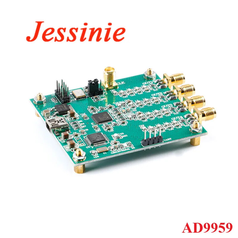 AD9959 RF Signal Generator 4-Channel DDS Module AM Frequency Sweep