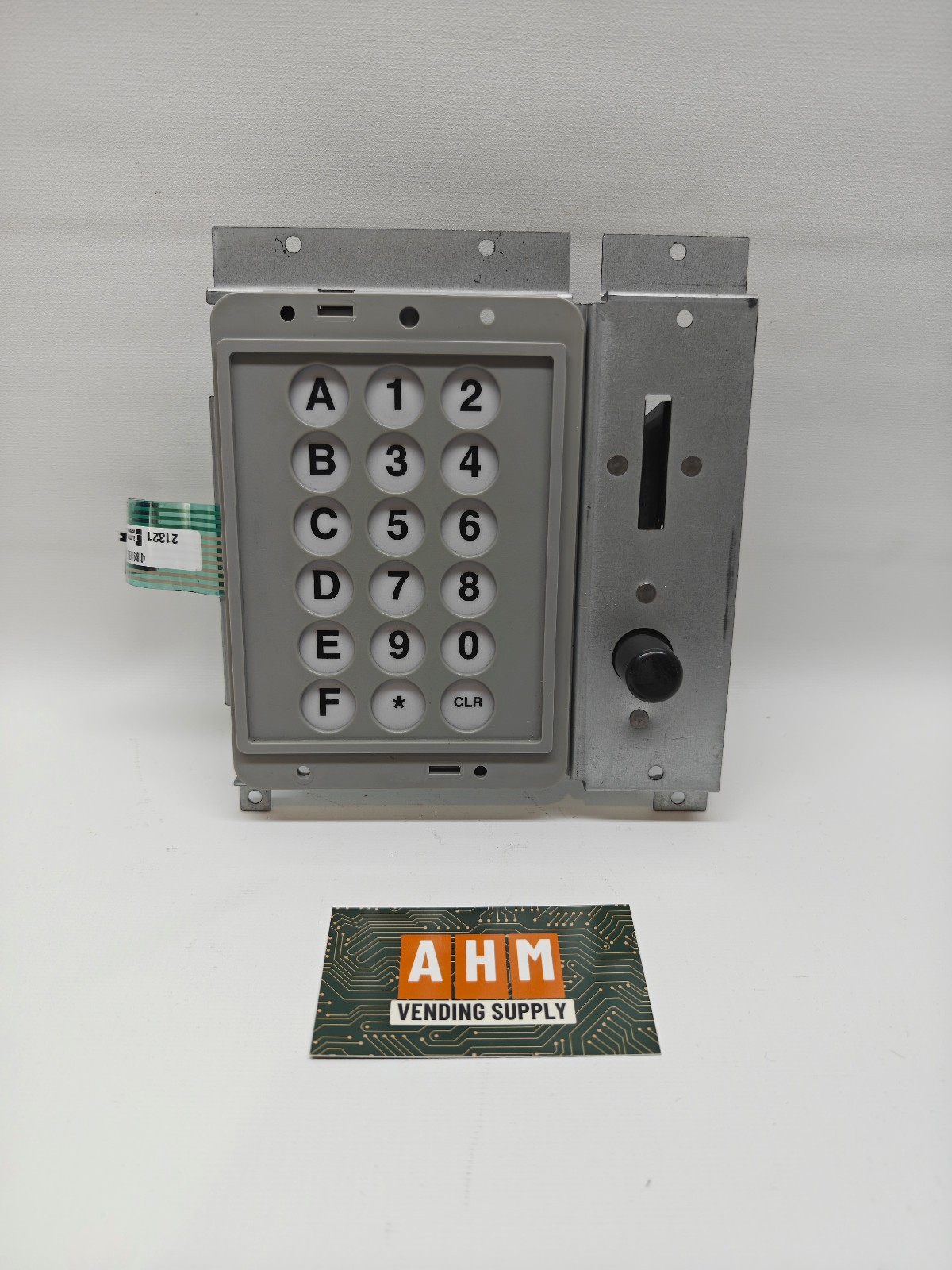Dixie Narco Crane BevMax 4 3800 5800 Keypad Coin Insert Assembly Tested