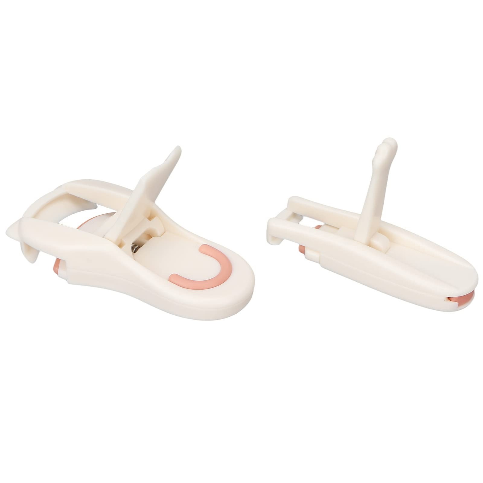 2 PCS Mini Eyelash Curler, Cat Paw Shape Durable Comb, Portable for Travel, W...
