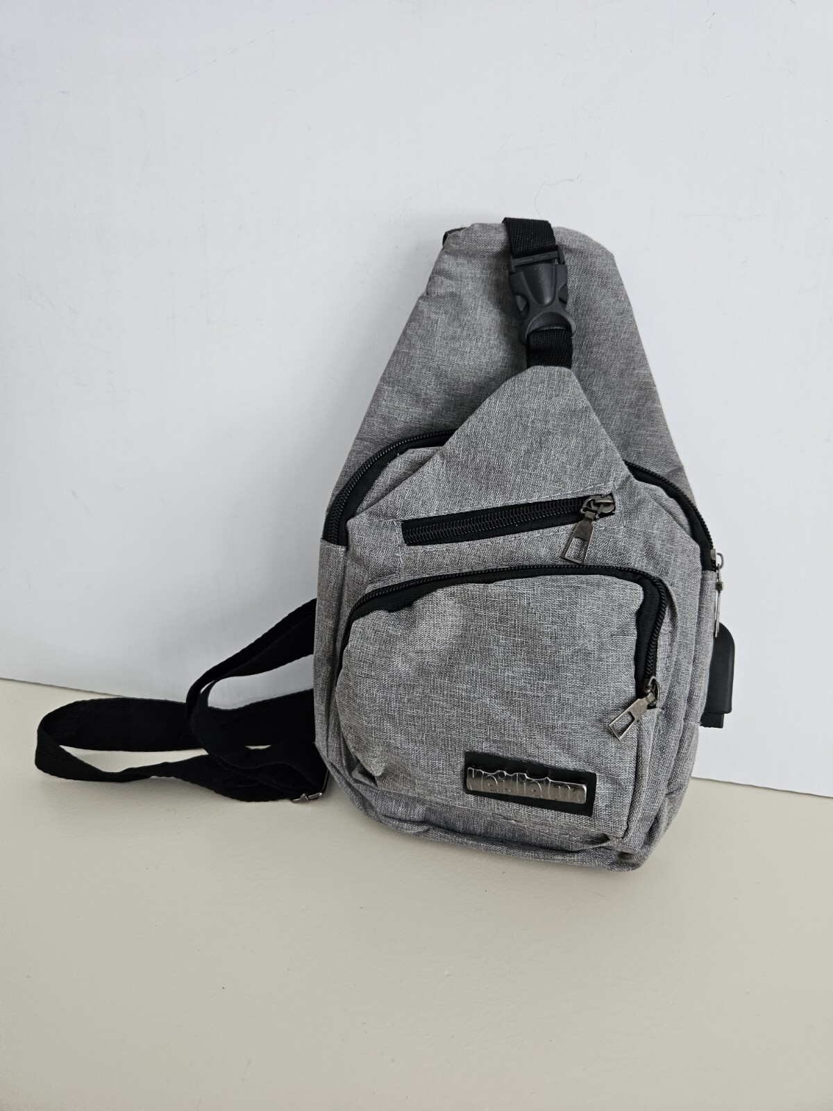 Meijieluo Shoulder Hiking Canvas Bag 7.75" W X 12" H X 2.5" D