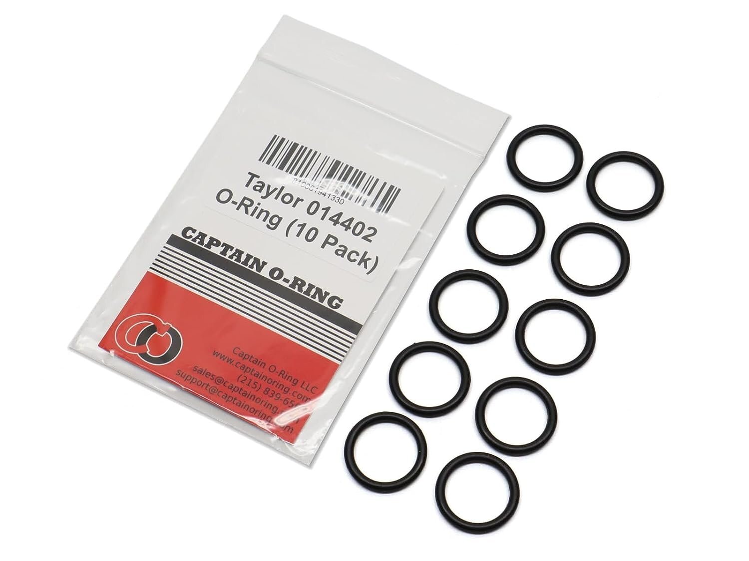 Captain O-Ring – Replacement 014402 O-Rings for Taylor Soft Serve Draw Valve...