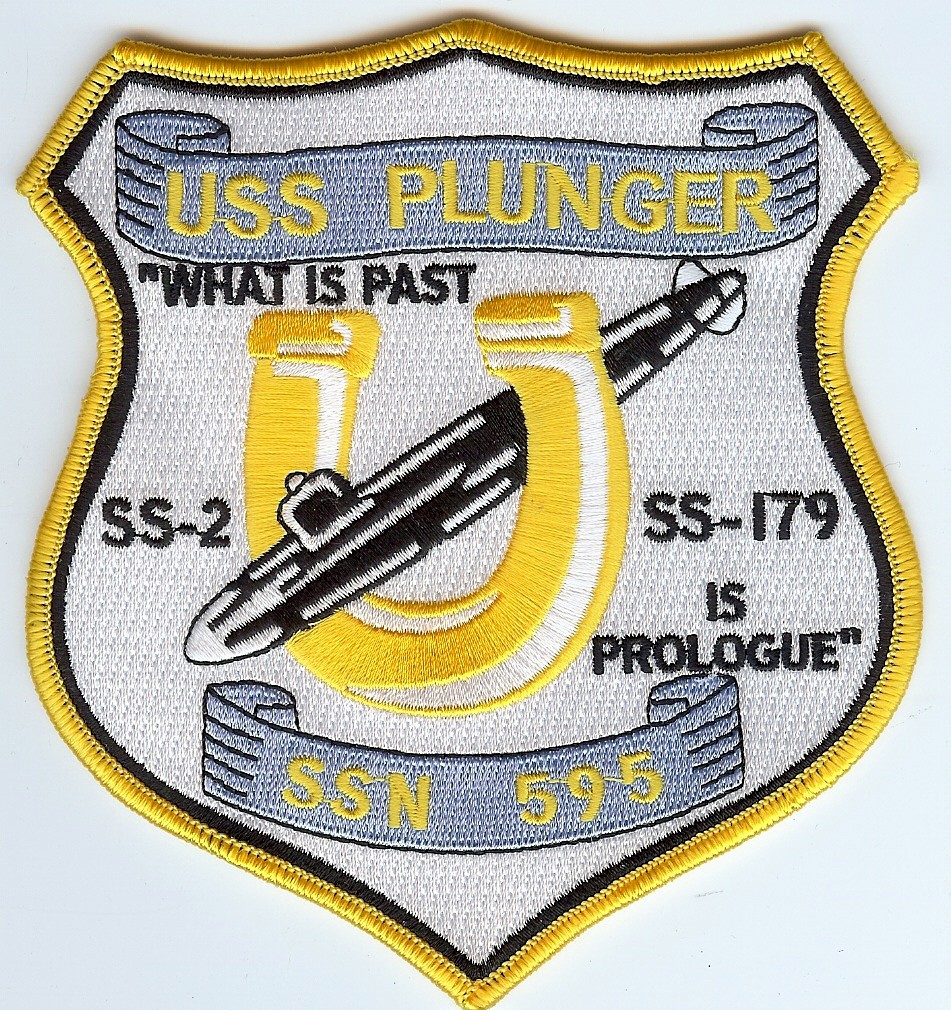USS Plunger SSN 595 - Submarine Patch - Cat No. C6930