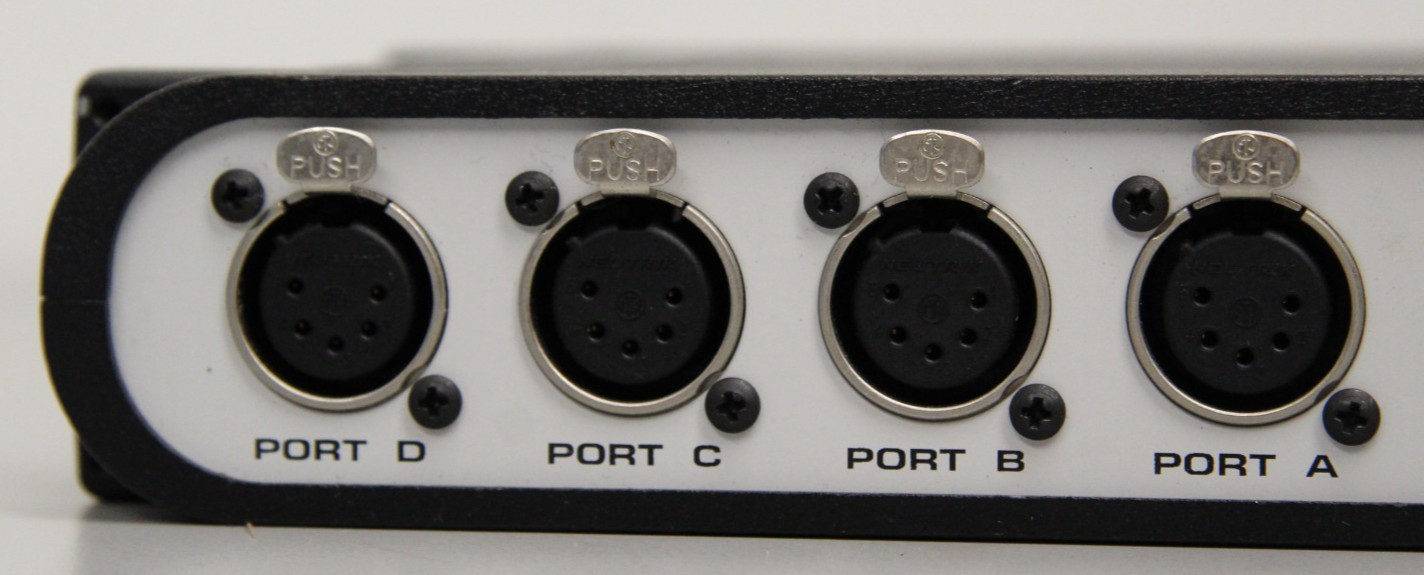 Pathport Quattro DMX/RDM Gateway Model 6311 Ethernet DMX Connector