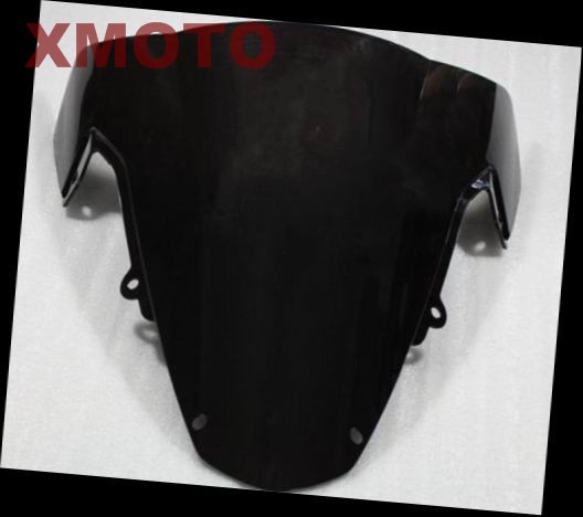 Smoke Black ABS Windshield Windscreen For Suzuki Gsxr1000 K3 2003 2004 03-04