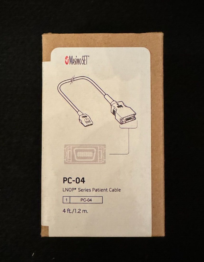 Masimo PC-04, LNOP Series Patient Cable, 4 ft./1.2 m. Ref#1173