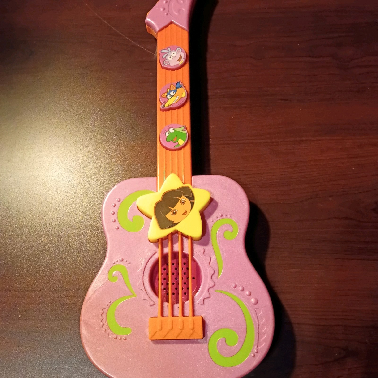 Vintage Dora the Explorer 2009 Toy Guitar Tested