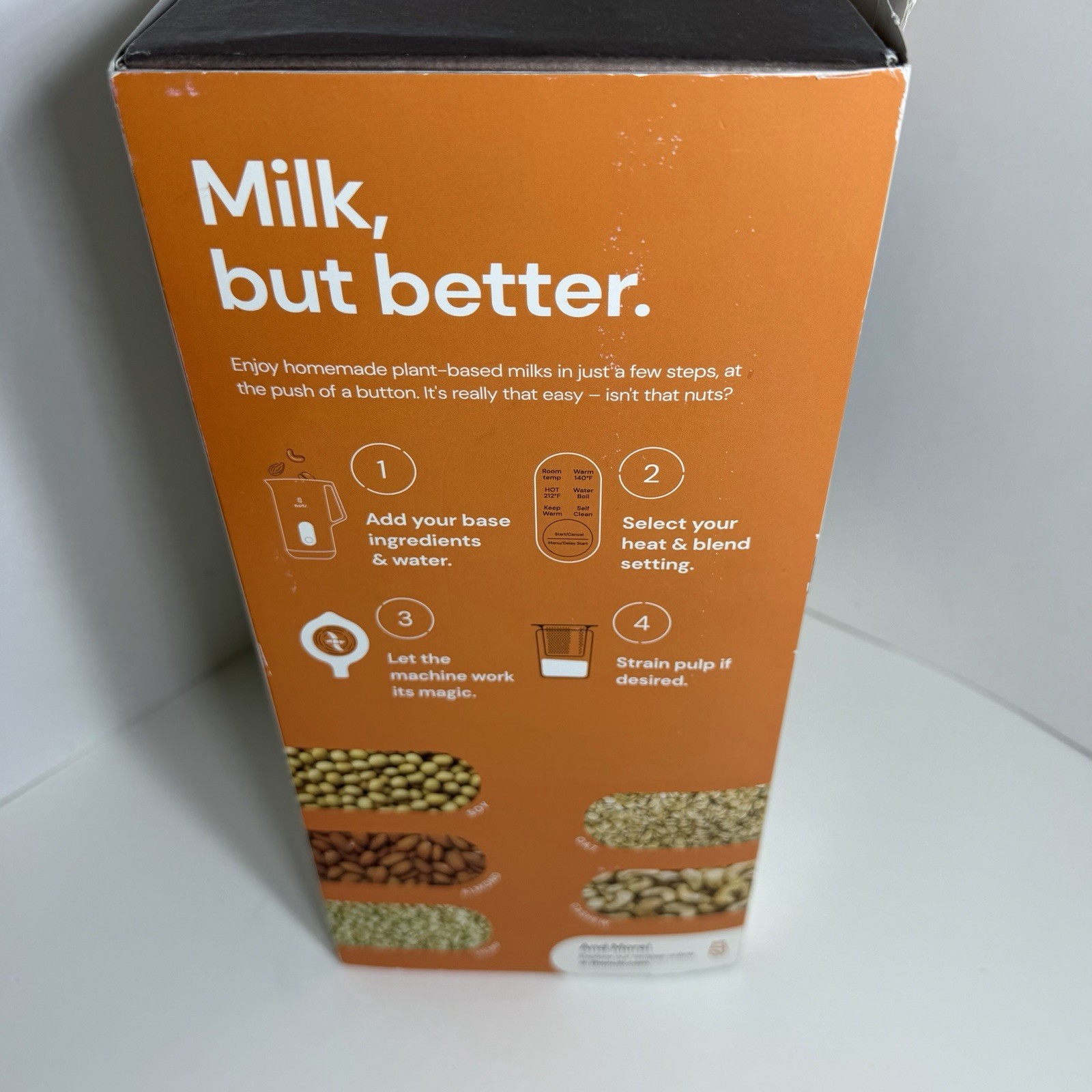 NUTR Automatic Nut Milk Maker Machine New Open Box