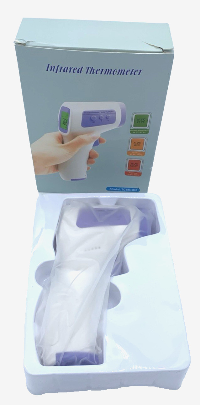 Non-Contact Infrared Digital Thermometer  LCD Display Memory Function New In Box