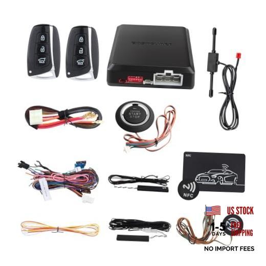 EC002-HY Rolling Code PKE car Alarm System Passive keyless Entry Remote