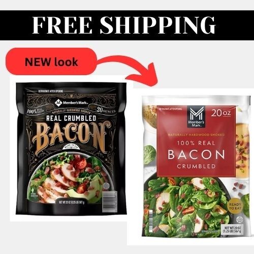 Member's Mark Real Crumbled Bacon (20 Oz) 2 PK