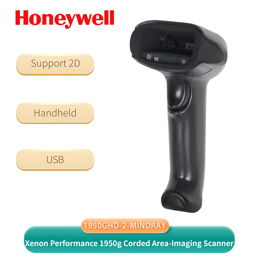 Honeywell Xenon 1950GSR-2-Mindray 1D 2D Barcode Scanner Image Reader + USB Cable