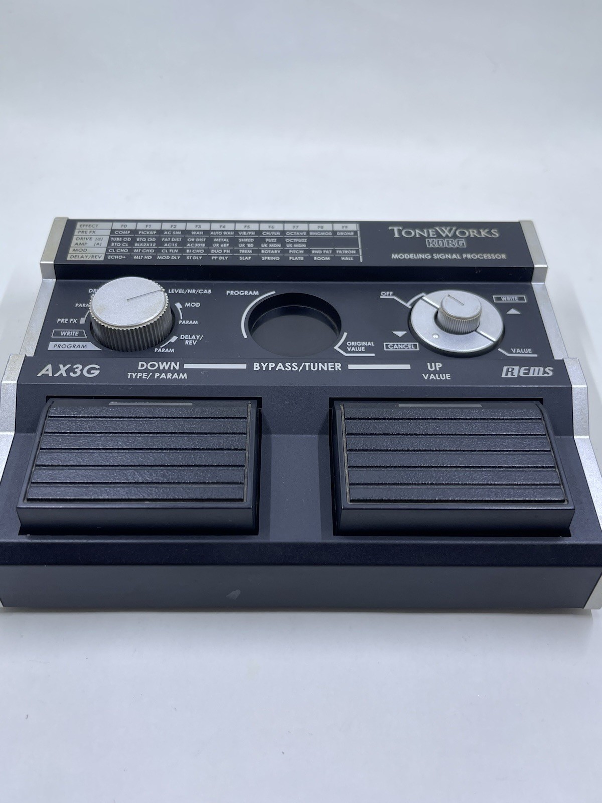 KORG ToneWorks AX3G MODELING SIGNAL PROCESSOR Acoustic Guitar Effect UNTESTED