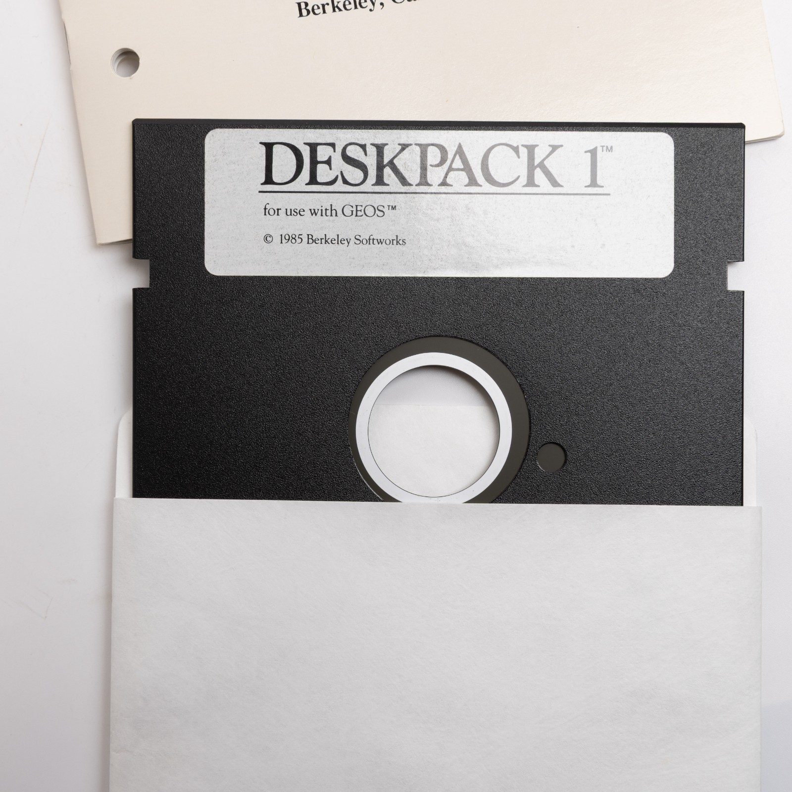 Berkley Softworks Desk Pack 1 GEOS Applications Software Commodore 64 128