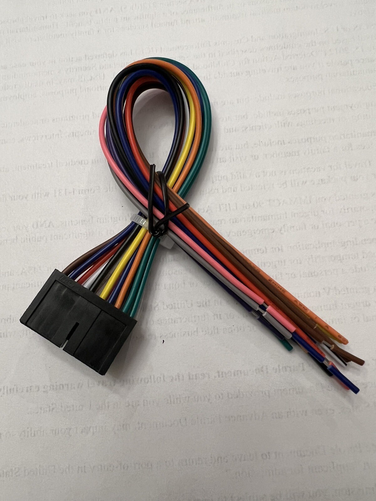 Precision 20 Pin Power & Speaker Wire Harness for SPL-622D, PV-620B