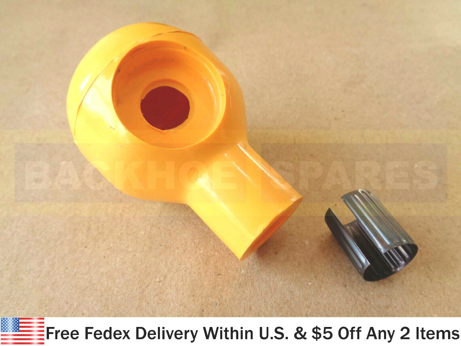 JCB PARTS -  LOADER KNOB WITH TOLERANCE RING (993/61200 122/67459)