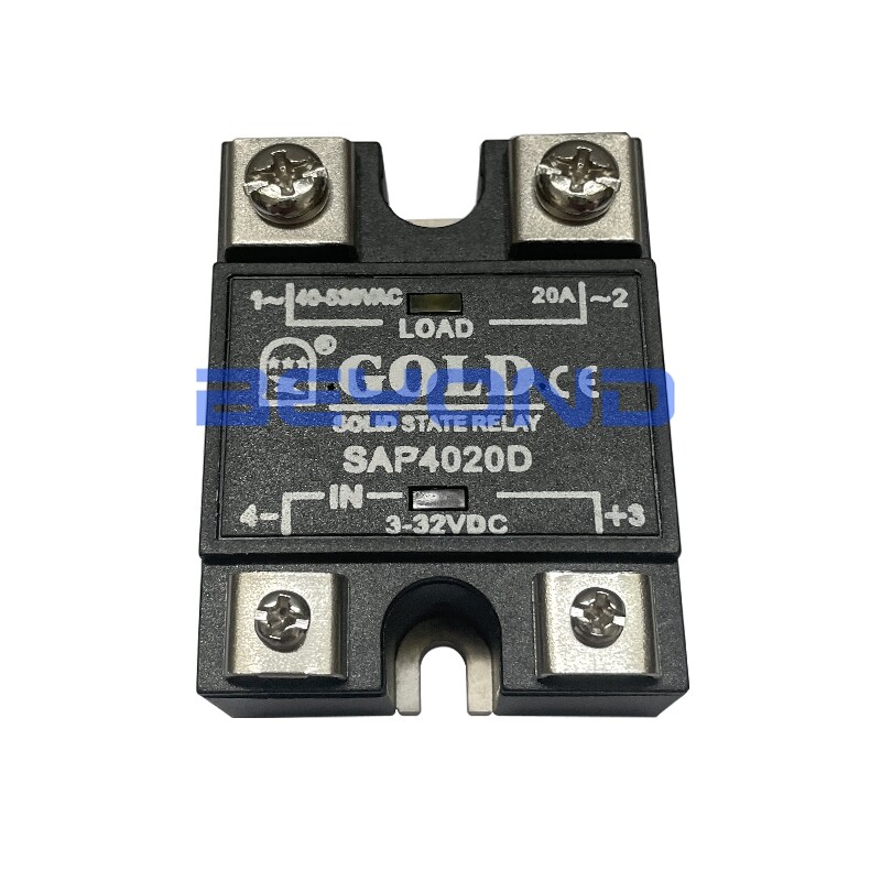 1PC New For GOLD Solid state relay SAP4020D 20A 3-32VDC 40-530VAC